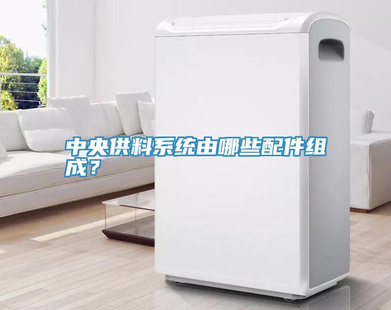 中央供料係統由哪些配件組成？