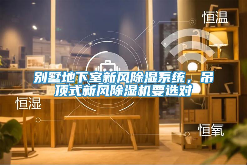 別墅地下室新風除濕係統，吊頂式新風草莓小视频黄色要選對