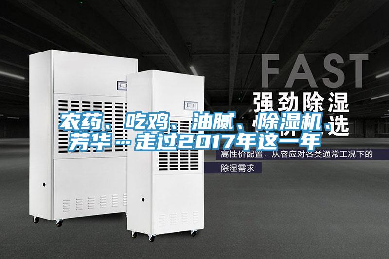 農藥、吃雞、油膩、草莓小视频黄色、芳華…走過2017年這一年