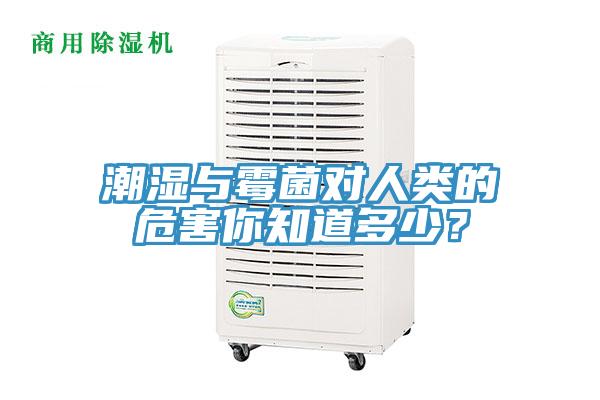 潮濕與黴菌對人類的危害你知道多少？