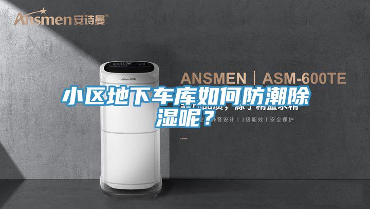 小區地下車庫如何防潮除濕呢？