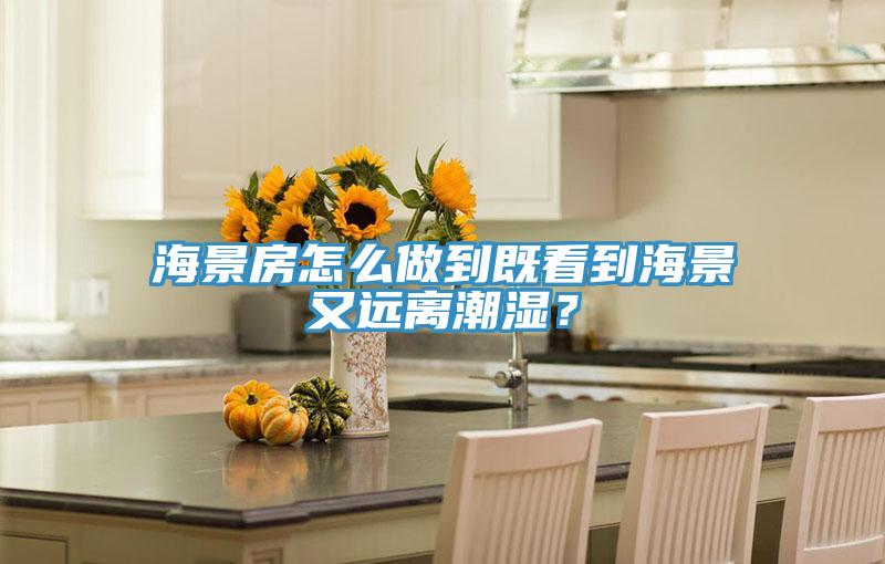海景房怎麽做到既看到海景又遠離潮濕？