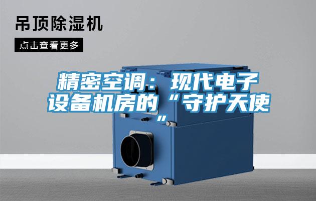 精密空調：現代電子設備機房的“守護天使”