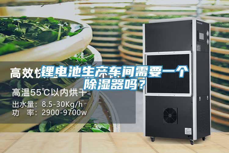 鋰電池生產車間需要一個除濕器嗎？