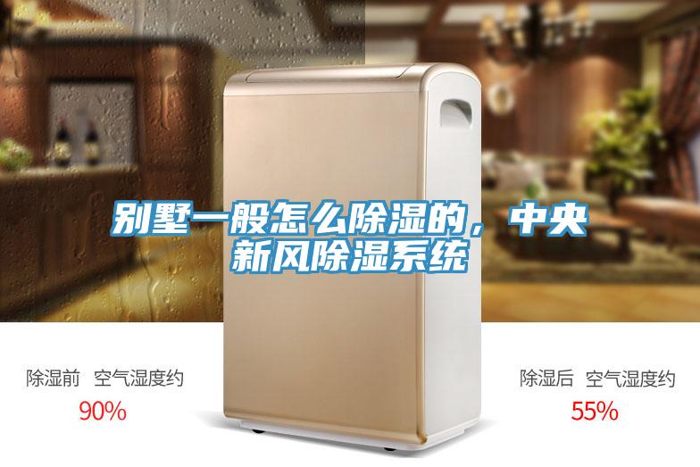 別墅一般怎麽除濕的，中央新風除濕係統