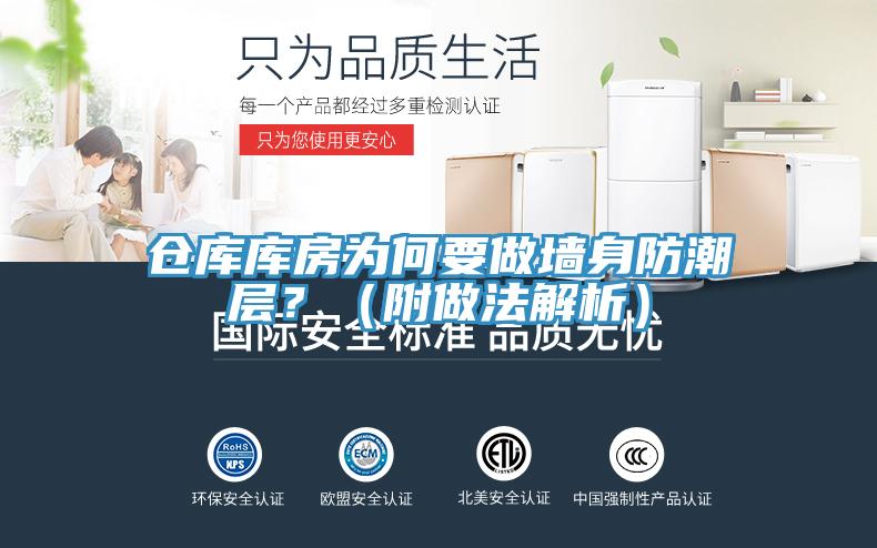 倉庫庫房為何要做牆身防潮層？（附做法解析）