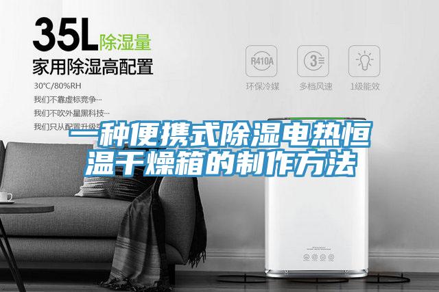 一種便攜式除濕電熱恒溫幹燥箱的製作方法