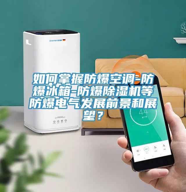 如何掌握防爆空調-防爆冰箱-防爆草莓小视频黄色等防爆電氣發展前景和展望？