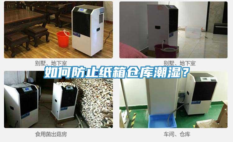如何防止紙箱倉庫潮濕？