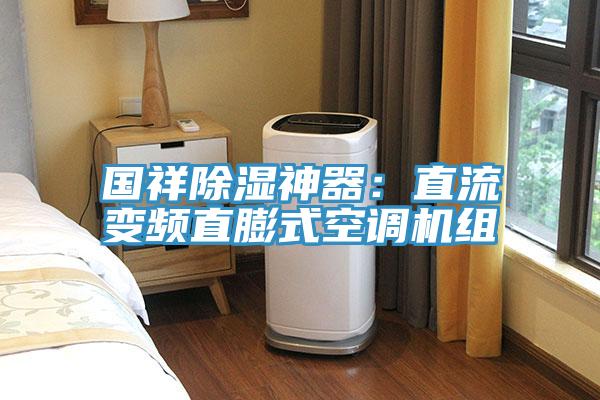 國祥除濕神器：直流變頻直膨式空調機組