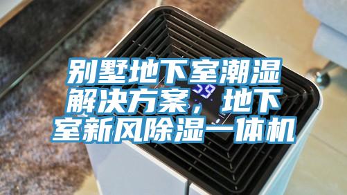 別墅地下室潮濕解決方案，地下室新風除濕一體機