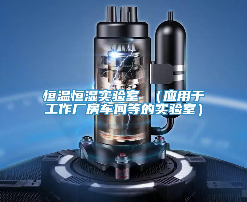 恒溫恒濕實驗室 (應用於工作廠房車間等的實驗室)