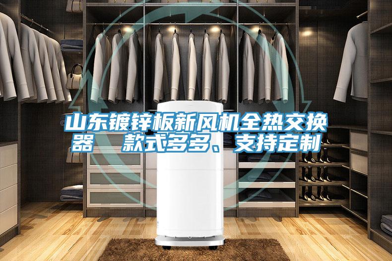 山東鍍鋅板新風機全熱交換器  款式多多、支持定製