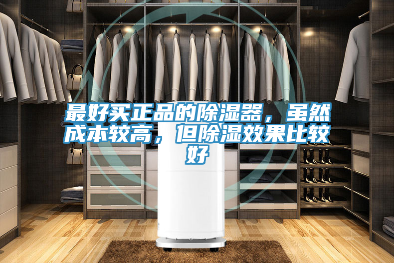 最好買正品的除濕器，雖然成本較高，但除濕效果比較好