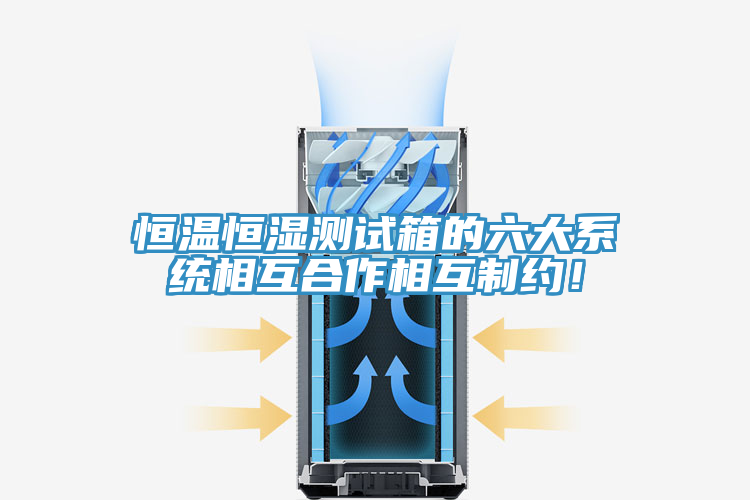 恒溫恒濕測試箱的六大係統相互合作相互製約！