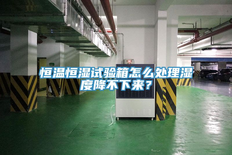 恒溫恒濕試驗箱怎麽處理濕度降不下來？