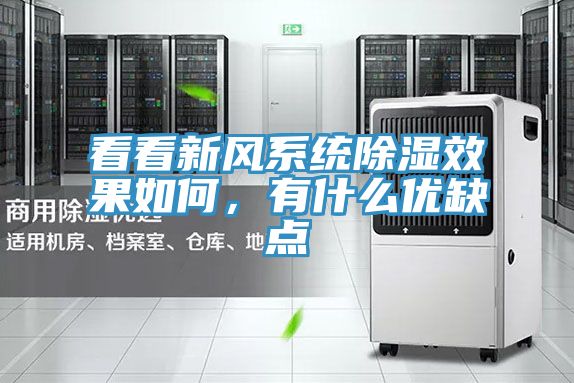 看看新風係統除濕效果如何，有什麽優缺點