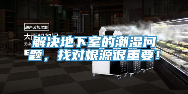 解決地下室的潮濕問題，找對根源很重要！