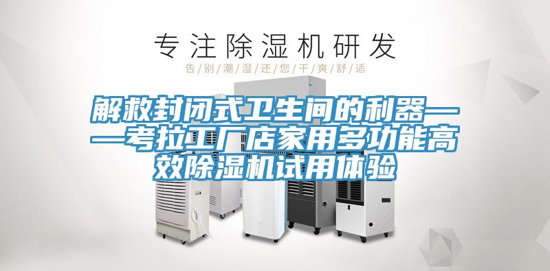解救封閉式衛生間的利器——考拉工廠店家用多功能高效草莓小视频黄色試用體驗