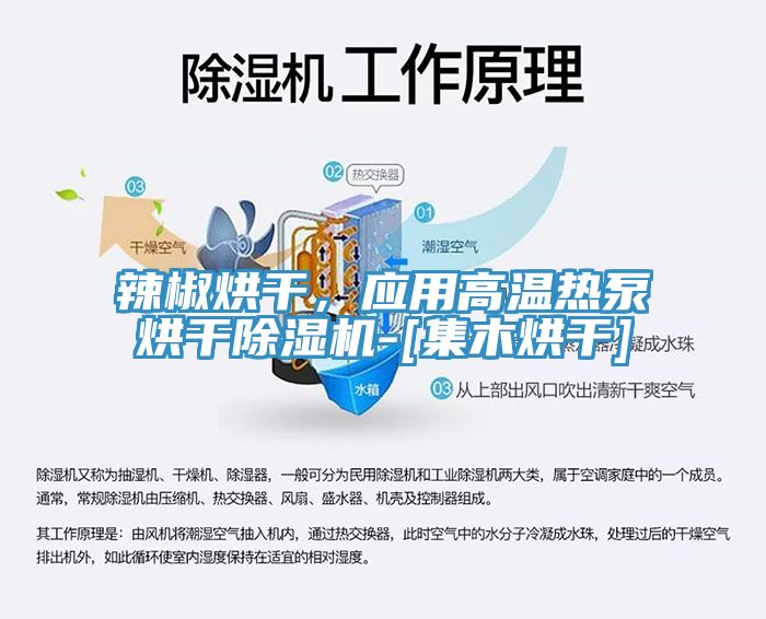 辣椒烘幹，應用高溫熱泵烘幹草莓小视频黄色-[集木烘幹]