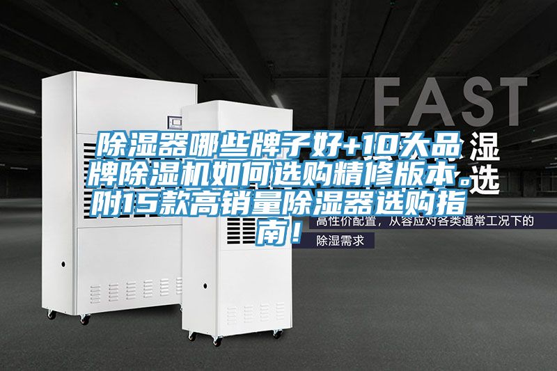 除濕器哪些牌子好+10大品牌草莓小视频黄色如何選購精修版本。附15款高銷量除濕器選購指南！