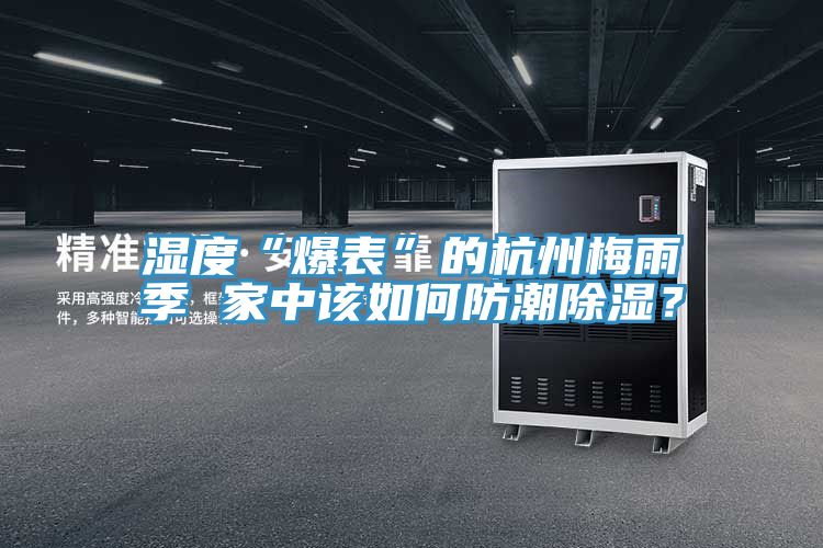 濕度“爆表”的杭州梅雨季 家中該如何防潮除濕？