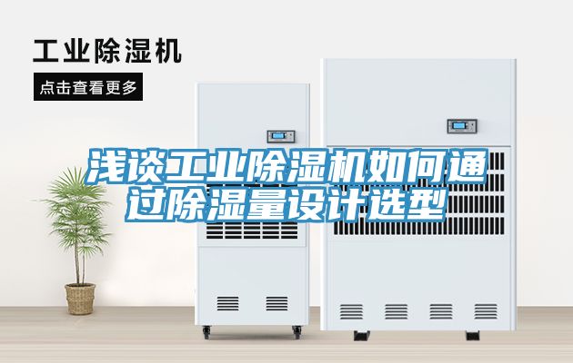 淺談工業草莓小视频黄色如何通過除濕量設計選型