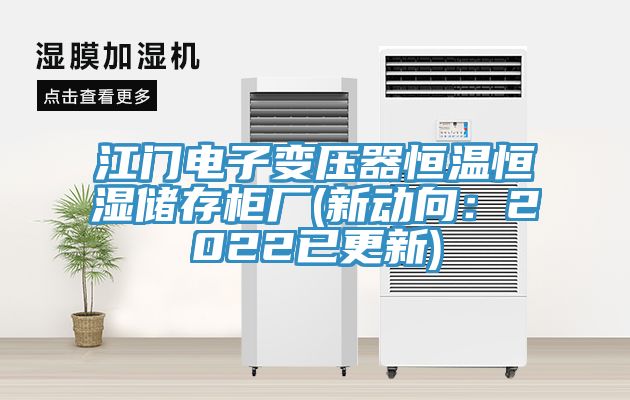 江門電子變壓器恒溫恒濕儲存櫃廠(新動向：2022已更新)