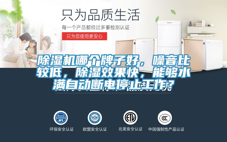 草莓小视频黄色哪個牌子好，噪音比較低，除濕效果快，能夠水滿自動斷電停止工作？