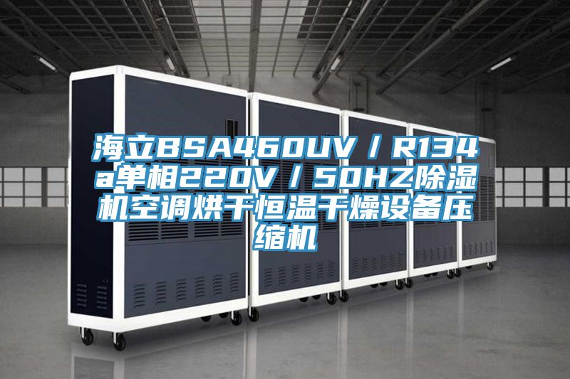 海立BSA460UV/R134a單相220V/50HZ草莓小视频黄色空調烘幹恒溫幹燥設備壓縮機