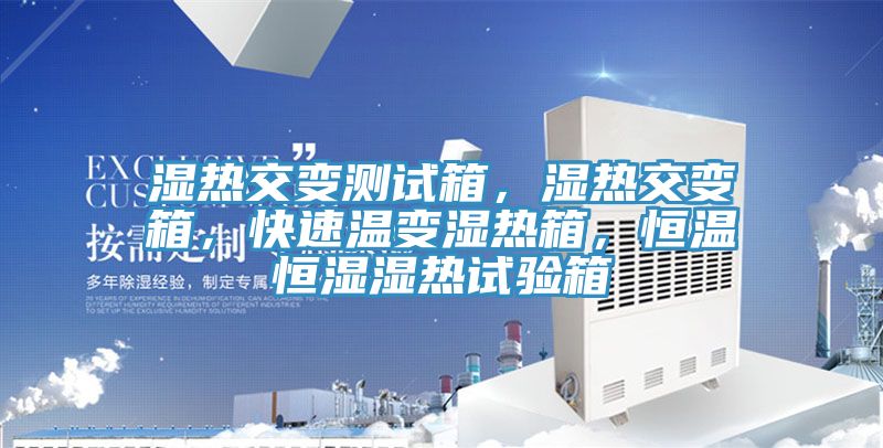 濕熱交變測試箱，濕熱交變箱，快速溫變濕熱箱，恒溫恒濕濕熱試驗箱